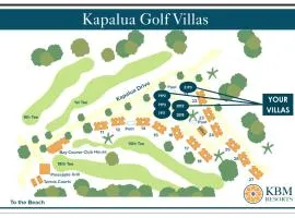 Kapalua Golf Villas 6 FREE Rental Cars KBM Resorts Large Bedrooms 6 Units 9 Bedrooms ML-2372