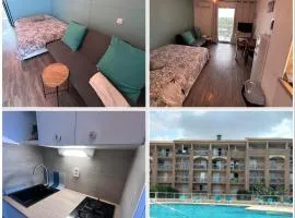 Bleu horizon climatisé piscine parking studio