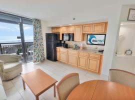 Amazing Seaside Escape with Balcony & Beach Access, Hotel in Myrtle Beach