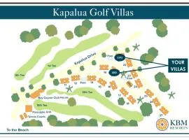 Kapalua Golf Villas 2 Free Cars KBM Resorts Large Bedroom 2 Units 3 Bedrooms ML-2201