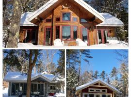 3 Cabins with Sauna on Lake Monomonac by Mount Monadnock, hotel a Rindge
