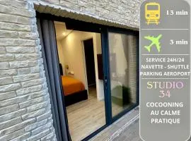 Chambre 34 indépendante et privée avec service de navette