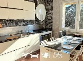 Family 3-Bedroom Apartment near MXP & Lake Maggiore - Parking