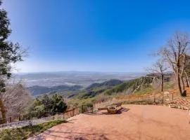 Mtn and Valley Views! Rimforest Lodge with Fireplace