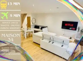 Maison 34 avec service de navette