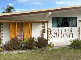 Le KAHAIA Rangiroa Tiputa, hotel u gradu Rangiroa