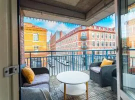 Chic 1BR with Balcony in Gothenburg - Prime Location