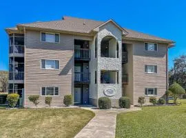 Lakefront condo with patio, AC, & water views plus pool & tennis