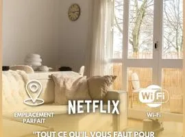 Le Cocon Beige Cozy 2-bedroom apartment at the gates of Paris