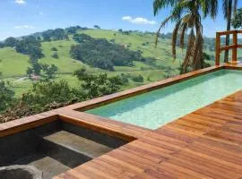 Casa de Campo com Vista da Serra da Mantiqueira e Piscina