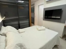 Studio moderno e aconchegante para 03 pessoas