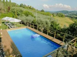 Medieval Church With Pool In Chianti