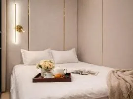 Nest One Luxe, Элитные апартаменты с балконом и видом на фонтан Tashkent City Park 008