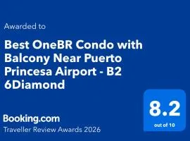 Best OneBR Condo with Balcony Near Puerto Princesa Airport - B2 6Diamond