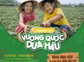 Le Palmier Long An Boutique Resort - Free Outdoor Cinema, hotel v destinácii Ấp Kế Mỹ