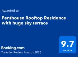 Penthouse Rooftop Residence with huge sky terrace