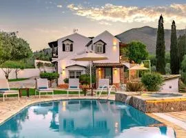 10-Acre Private Pool Villa with Guesthouse - Villa Claire Corfu