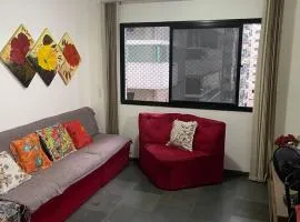 Apartamento - 200m da Praia Canto do Forte - 6 pessoas