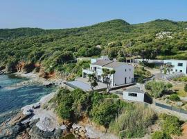 Villa With Direct Sea Access In Cap Corse โรงแรมในมาชินาจิโอ