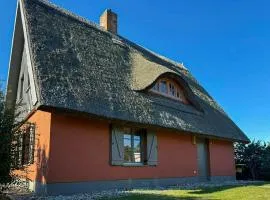 Thatched-Roof House At Stettiner Haff