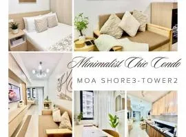 Minimalist Chic Condo near MOA-Shore3 Tower2