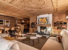 Luxury Duplex Elegance in Wispile: Gstaad'da bir otel