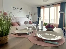 L'Eure au Soleil Studio avec balcon, parking gratuit & Wi-Fi