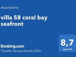 villa 58 coral bay seafront