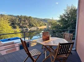 Riverfront House with Private Deck & Nature Views