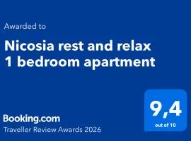 Nicosia rest and relax 1 bedroom apartment