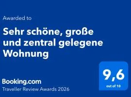 Sehr schöne, große und zentral gelegene Wohnung