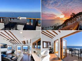 10-Star Condo 21 Steps from Top - Premium Ocean View Corner Unit Fireplace New Golf Cart - HC245, hotel ad Avalon