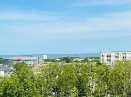 Mieszkanie Gdańska Oliwa z widokiem na morze 3 min do Sopotu