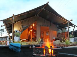 Raglan Rural Retreats - Kauri Tent, hotelli kohteessa Raglan