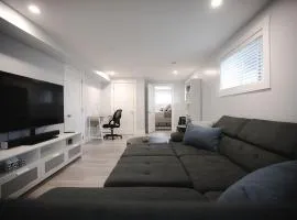 Warm and Welcoming Basement