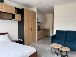 Apartaestudio con Vista a Monserrate en el Centro Internacional