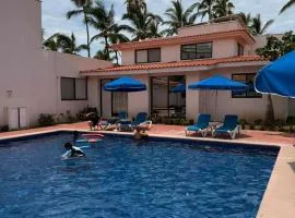 Beachside 4 bedroom Villa in Marina Fiesta, Nuevo Vallarta