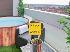 Das Penthouse - Jacuzzi - BBQ - Dachterrasse