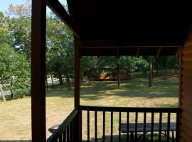 Arrowhead Camping Resort Loft Cabin 20, hotel with pools in Douglas Center