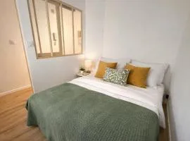 Appartement cosy avec terrasse - Plage à deux pas et tramway direct