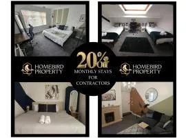 5 Bedroom House By Homebird Property Management Short Lets & Serviced Accommodation Leeds With Free Parking & Garden