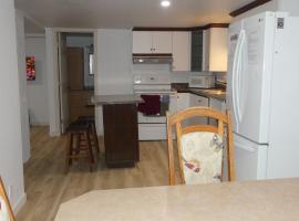 Chambre individuelle dans un appartement complet, hotel 