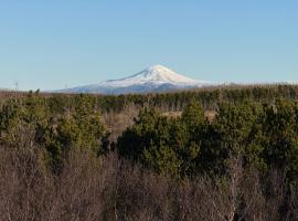 Large cabin 4 rooms with Hekla volcano view, hotel en Hella