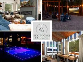 Luxury Retreat, Glow Pickleball, Backyard Cinema, Sauna and Game Room