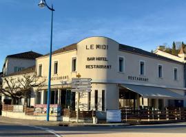 Hôtel le midi, hotel sa Montaigu-de-Quercy