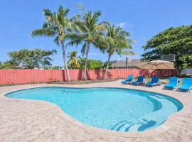 Miami Heat Villa 6BR Retreat, hotell Miamis