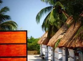 Cabañas Cinco Elementos, hotel v mestu Celestún