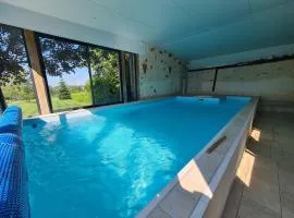 Grande Maison avec Piscine Intérieure Chauffée - FR-1-591-778