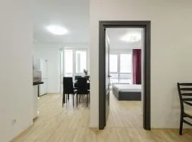 Лифт, Вода, Отопление, Интернет Рanoramic view Lebedinny flat