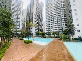 New 1BR in Mandaluyong 40SQM, bed and breakfast i Manila